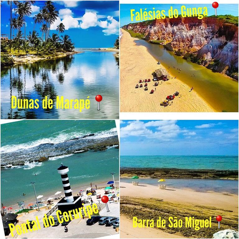 Grandville Hotel Pousada Barra de São Miguel Esterno foto